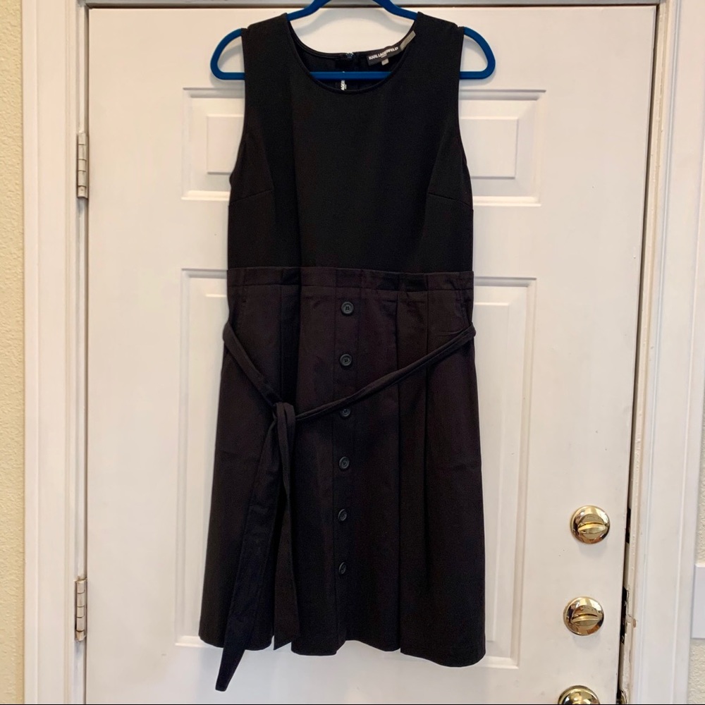 Karl Lagerfeld Black Dress